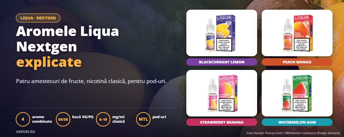 Aromele Liqua Nextgen explicate Aromele Liqua Nextgen explicate