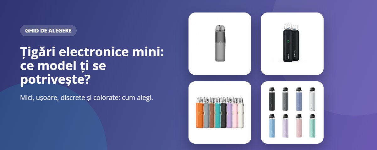 Țigări electronice mini: ce model se potrivește unei femei? Țigări electronice mini: pod-uri mici, ușoare și colorate pentru femei