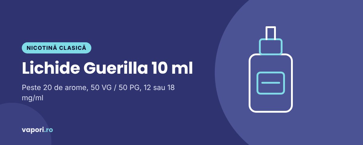Lichid Guerilla Pineapple 10ml Lichid Guerilla Pineapple 10ml