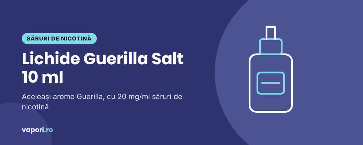 Lichid Guerilla Salt Raspberry 10ml Lichid Guerilla Salt Raspberry 10ml