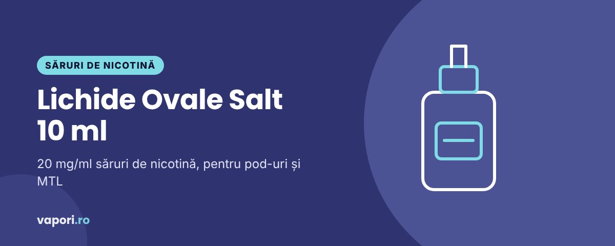 Lichid Ovale Salt Fresh Mint 10ml Lichid Ovale Salt Fresh Mint 10ml
